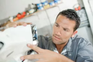 leaking mechanical seal