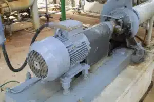 induction motor with centrifugal pump
